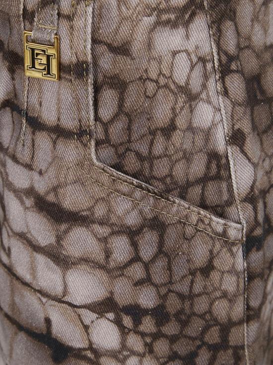 26SS 엘리자베타프랜치 데님 팬츠 PJ31D61E2 Grey - ELISABETTA FRANCHI