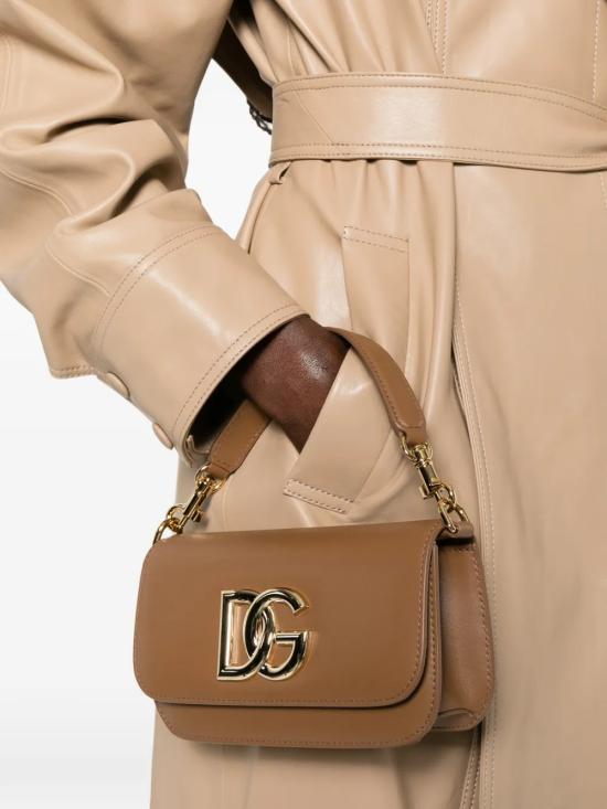 26SS 돌체앤가바나 카프스킨 3.5 크로스바디백 BB7603 AW5768Z093 Brown - DOLCE & GABBANA