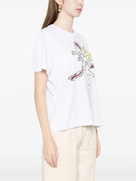26SS 토리버치 반팔 티셔츠 183156100 White - TORY BURCH