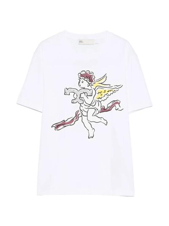 26SS 토리버치 반팔 티셔츠 183156100 White