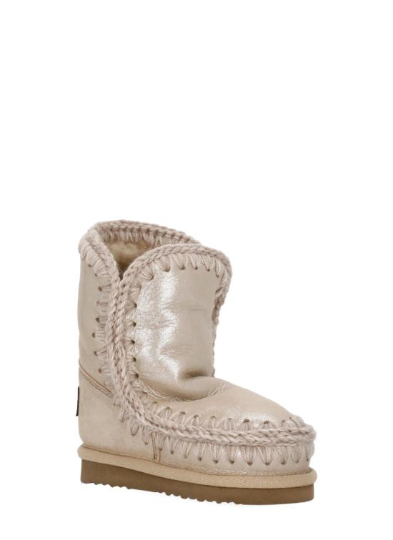 25FW [키즈] 모우 미들 부츠 MUFK101000C MGROBE Beige - MOU