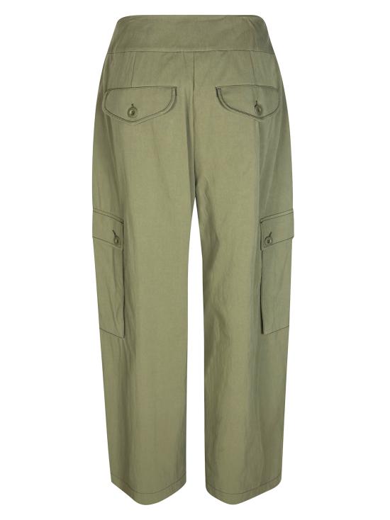 26SS 위켄드막스마라 스트레이트 팬츠 2615131101600 004 VERDE - WEEKEND MAX MARA