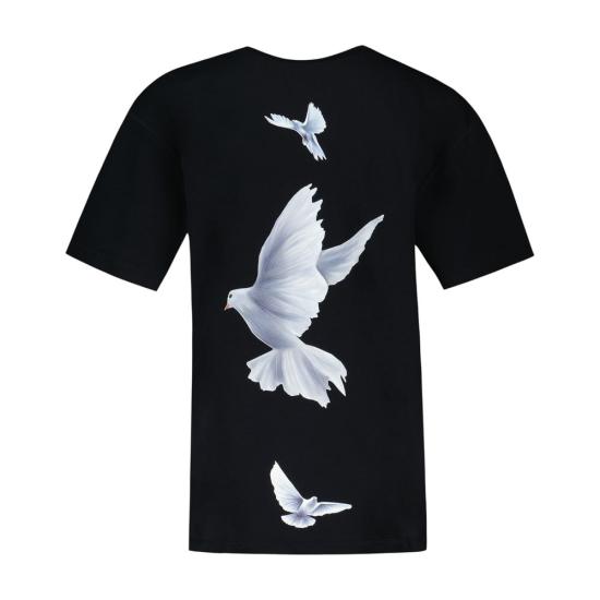 26SS 3.파라디스 반팔 티셔츠 T 001 CO M black - 3.PARADIS