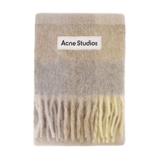26SS 아크네 스튜디오 모헤어 체크 머플러 CA0084 DL6 multicolor - ACNE STUDIOS