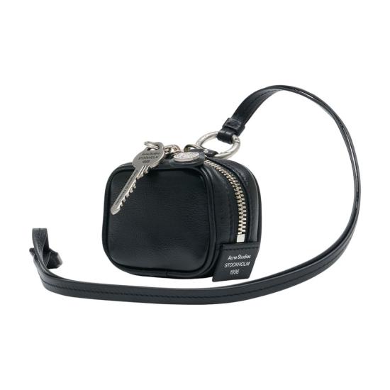 26SS 아크네 스튜디오 카메로 헤드폰 케이스 CG0304 900 BLACK - ACNE STUDIOS