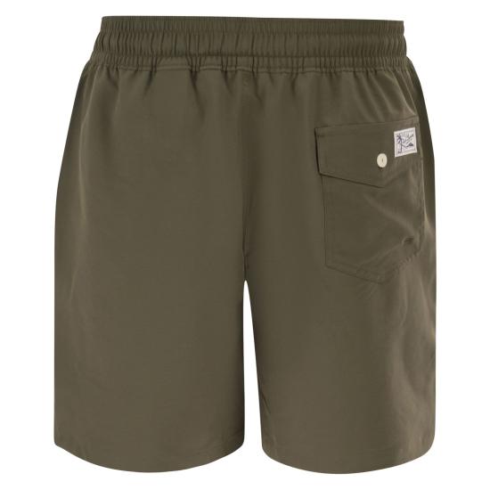 26SS 폴로 랄프로렌 포니 자수 스윔 쇼츠 710957782 MILITARY GREEN - POLO RALPH LAUREN