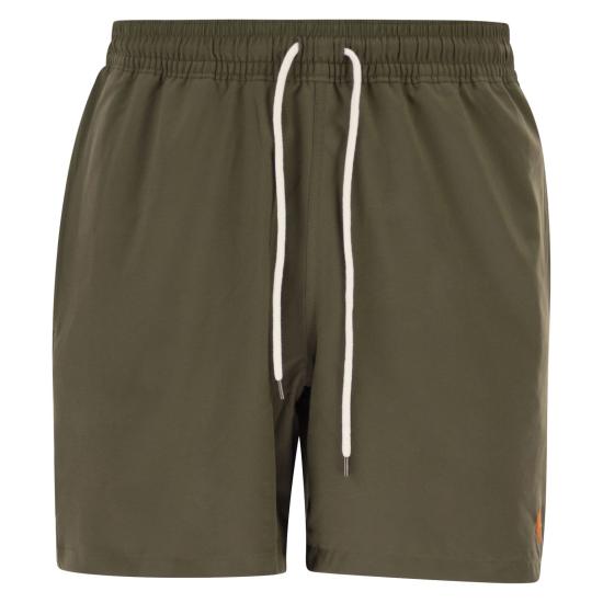 26SS 폴로 랄프로렌 포니 자수 스윔 쇼츠 710957782 MILITARY GREEN