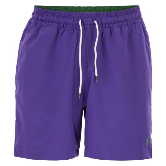 26SS 폴로 랄프로렌 포니 자수 스윔 쇼츠 710957782 PURPLE