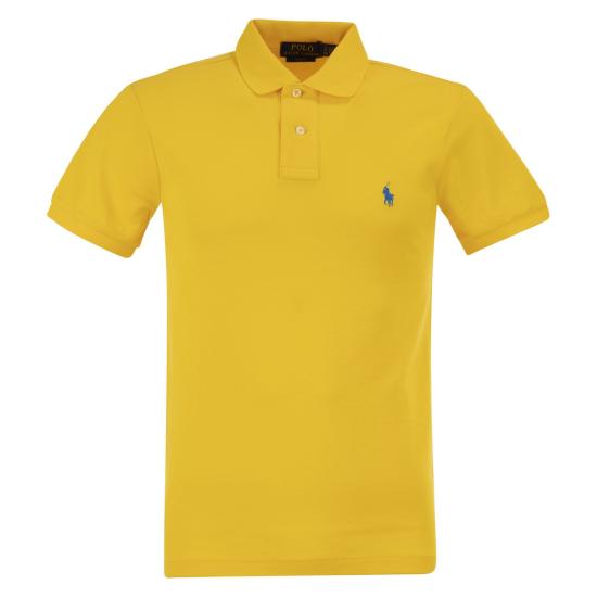  폴로 랄프로렌 폴로 티셔츠 710795080 YELLOW