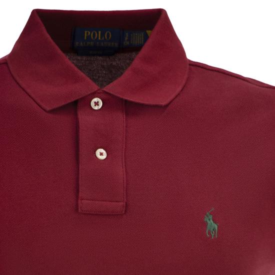 26SS 폴로 랄프로렌 폴로 티셔츠 710536856 RED - POLO RALPH LAUREN