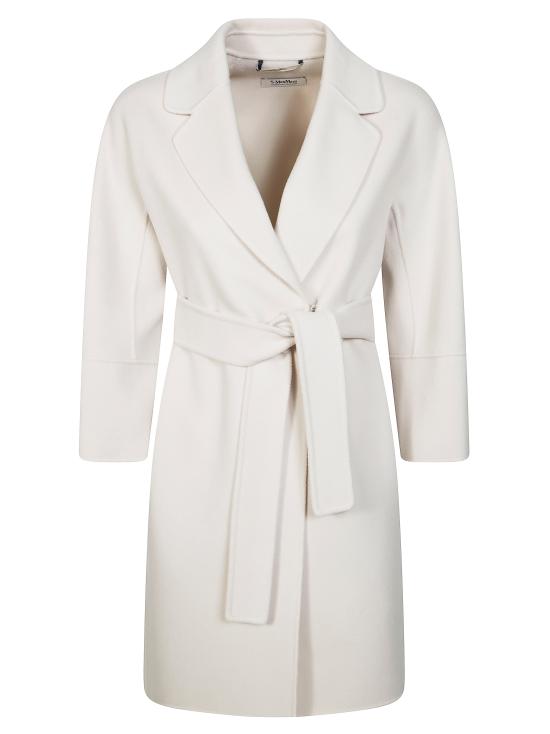 26SS 에스막스마라 트렌치 코트 2619011051600 027 BIANCO