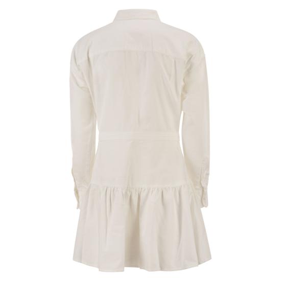 26SS 폴로 랄프로렌 미디 원피스 211B22755 WHITE - POLO RALPH LAUREN