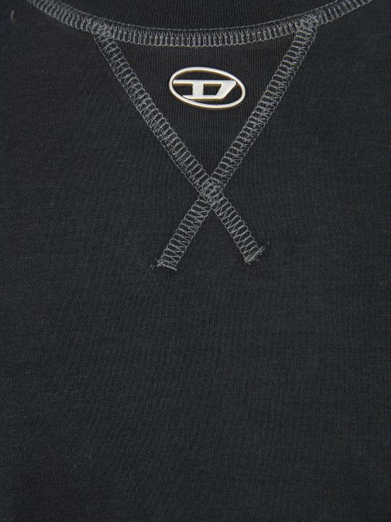 26SS 디젤 반팔 티셔츠 A199630AIJU 9XX NERO - DIESEL