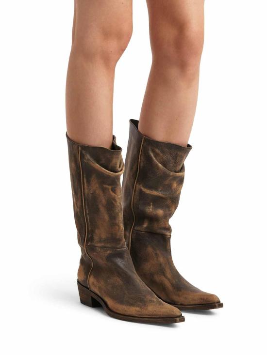 26SS 케이트 부츠 F1105944482 Brown - KHAITE