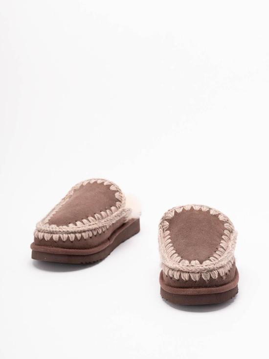 26FW 모우 뮬/슬리퍼 MUFW101125ABRPEP BROWN - MOU