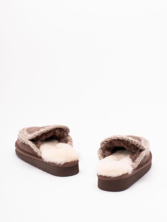 26FW 모우 뮬/슬리퍼 MUFW101125ABRPEP BROWN - MOU