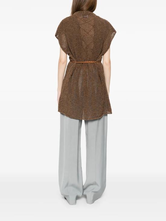 26SS 알파스튜디오 가디건 AD6311D2009 Brown - ALPHA STUDIO