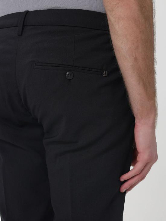 26SS 돈답 스트레이트 팬츠 UP235WS0114U2 999 Black - DONDUP