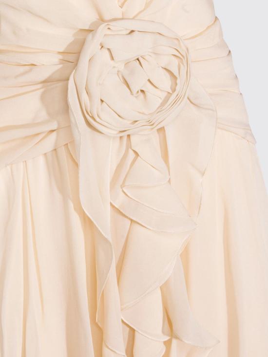 26SS 블루마린 롱 원피스 2A803A N0817 Amber - BLUMARINE