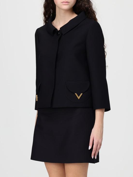 26SS 발렌티노 가라바니 자켓 8B3CE5Y51CF 0NO Black - VALENTINO GARAVANI