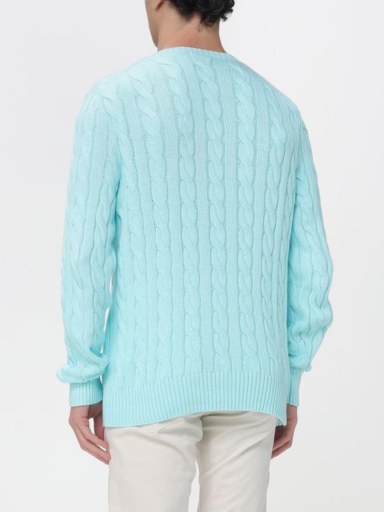 26SS 폴로 랄프로렌 스웨터 710775885 547 Gnawed Blue - POLO RALPH LAUREN