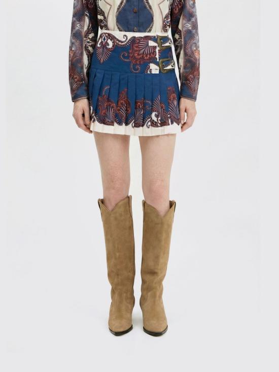 26SS 팜 리오 숏 스커트 344227 26005 Blue