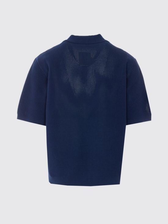 26SS 드롤드무슈 폴로 티셔츠 JPO171CO207 NY Blue 2 - DROLE DE MONSIEUR