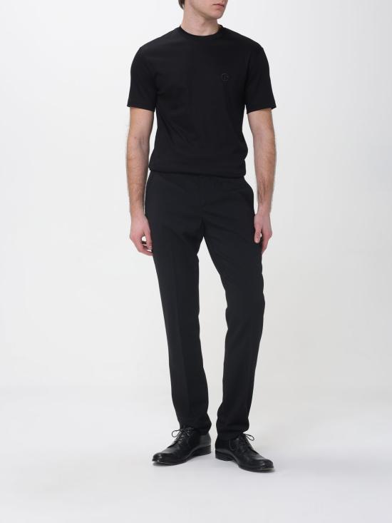 26SS 조르지오 아르마니 반팔 티셔츠 3HSM72SJTKZ UC001 Black - GIORGIO ARMANI