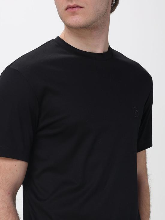 26SS 조르지오 아르마니 반팔 티셔츠 3HSM72SJTKZ UC001 Black - GIORGIO ARMANI