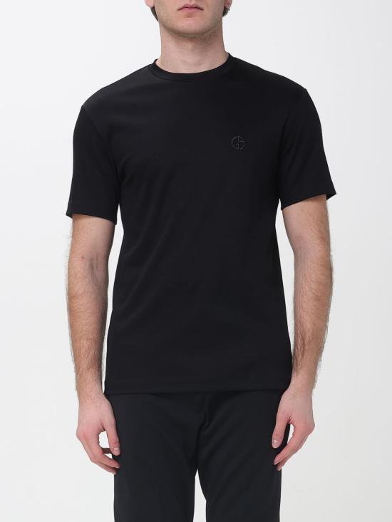 26SS 조르지오 아르마니 반팔 티셔츠 3HSM72SJTKZ UC001 Black