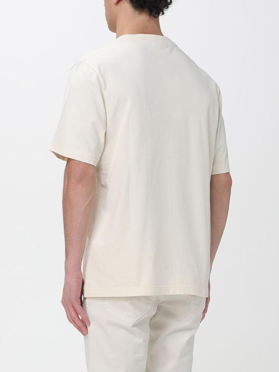 26SS 메종키츠네 더블 폭스 헤드 컴포트 티셔츠 OM011CFKJ7025 P702 White - MAISON KITSUNE