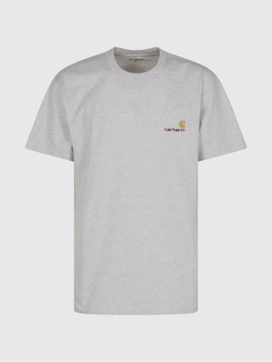 26SS 칼하트 WIP 반팔 티셔츠 I029956 482XX Grey - CARHARTT WIP