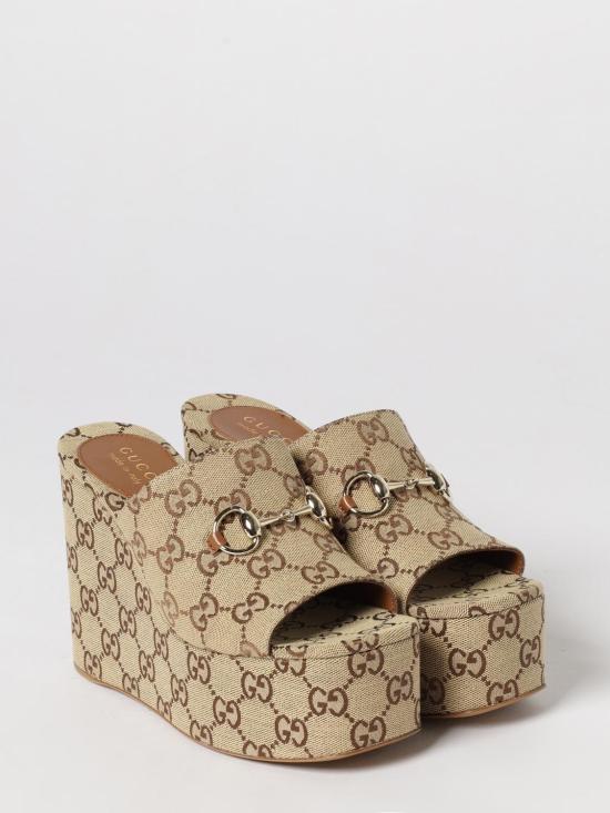 26SS 구찌 힐/펌프스 816328FAB10 2547 Beige - GUCCI