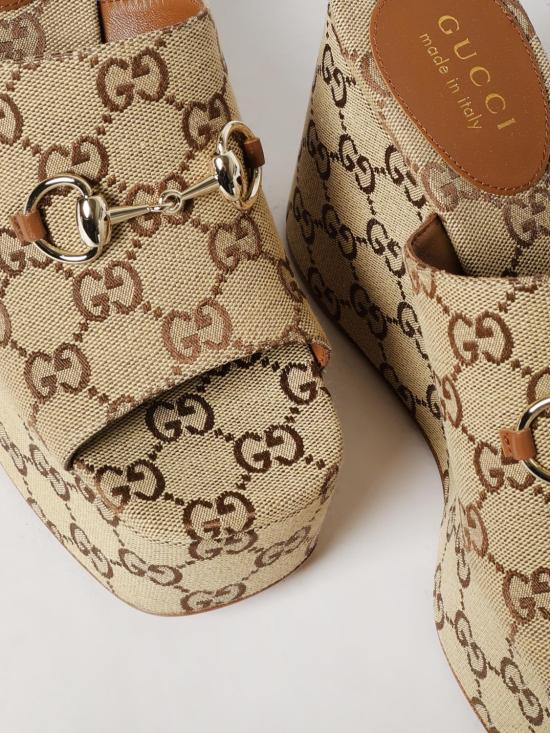 26SS 구찌 힐/펌프스 816328FAB10 2547 Beige - GUCCI