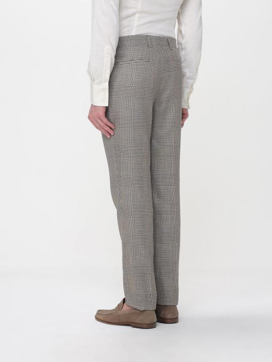 26SS 브루넬로 쿠치넬리 스트레이트 팬츠 MZ419L00H C002 Brown - BRUNELLO CUCINELLI