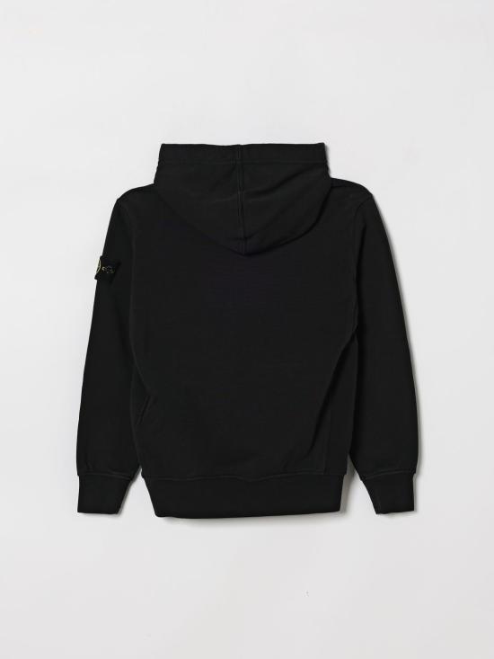 26SS [키즈] 스톤 아일랜드 풀오버 6100014S0040 V0029 Black - STONE ISLAND
