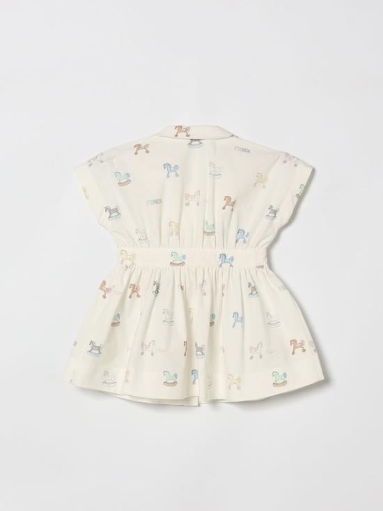 26SS [키즈] 펜디 원피스 BFB597AVW9 F0ZA0 Multicolor - FENDI