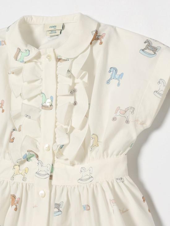 26SS [키즈] 펜디 원피스 BFB597AVW9 F0ZA0 Multicolor - FENDI