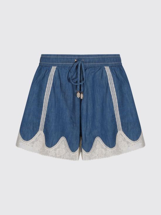 26SS 짐머만 숏팬츠 5631ARS261 RWBLU Blue - ZIMMERMANN