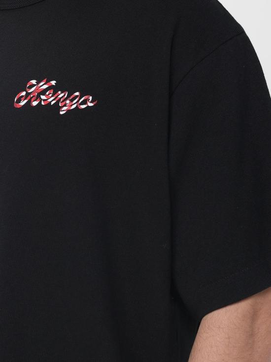 26SS 겐조 반팔 티셔츠 FG55TS4004SK 99J Black - KENZO