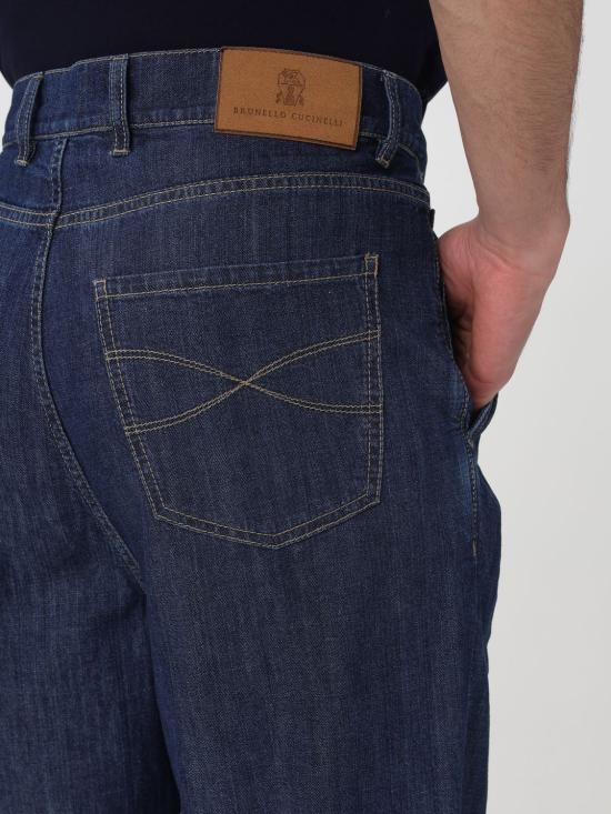 26SS 브루넬로 쿠치넬리 데님 팬츠 MH263K2310 C1485 Blue - BRUNELLO CUCINELLI