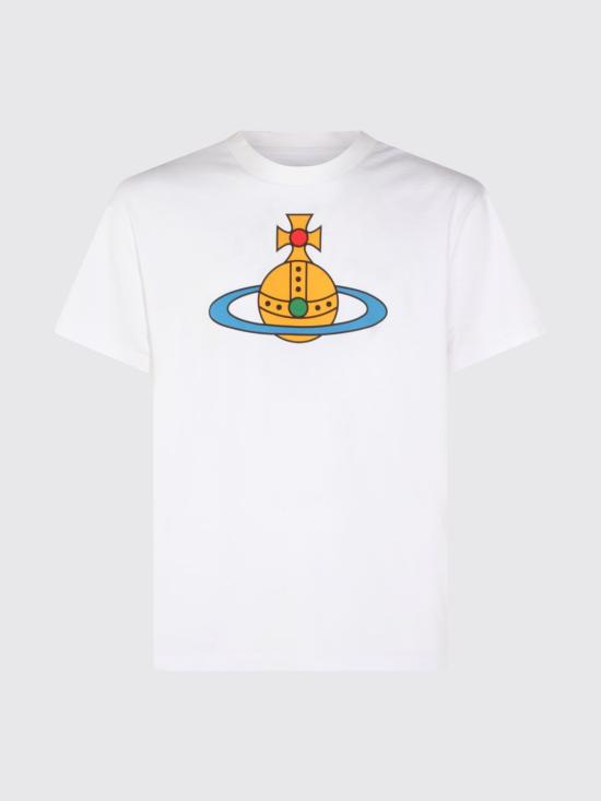 26SS 비비안웨스트우드 반팔 티셔츠 3G01004SJ001M A401 Black - VIVIENNE WESTWOOD