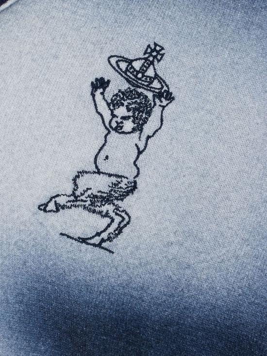 26SS 비비안웨스트우드 스웨터 2701002ZY004I K410 Blue - VIVIENNE WESTWOOD