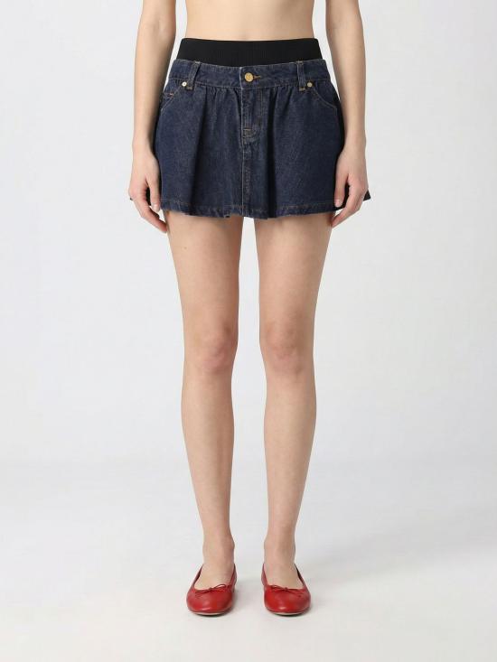 26SS 세븐포올맨카인드 숏 스커트 7U4S0E52 U71ZI Blue