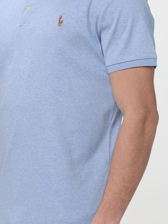 26SS 폴로 랄프로렌 폴로 티셔츠 710704319 084 Gnawed Blue - POLO RALPH LAUREN