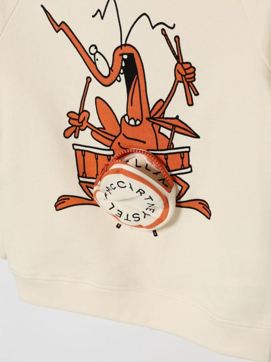 26SS [키즈] 스텔라 맥카트니 풀오버 TY4P60Z3409 137 Cream - STELLA MCCARTNEY