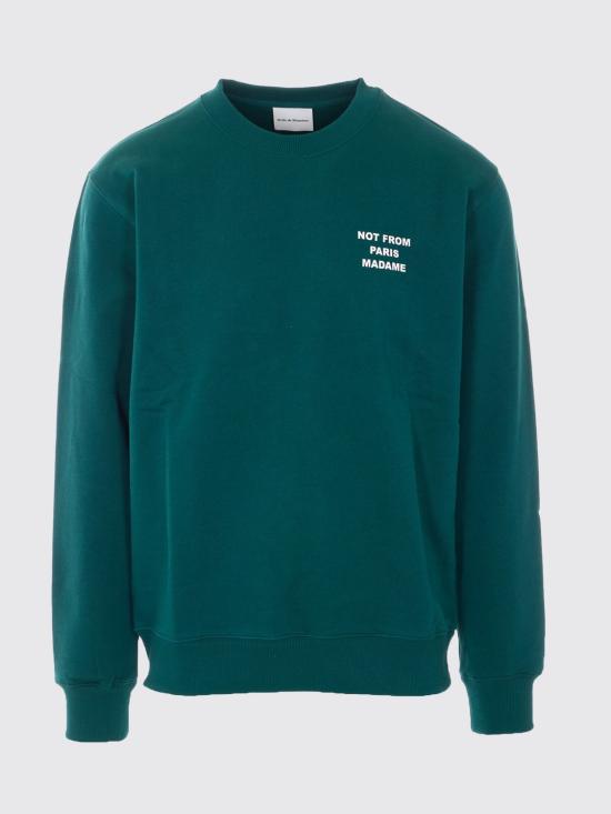 26SS 드롤드무슈 긴팔 티셔츠 PERMSW149CO127 DGN Green - DROLE DE MONSIEUR