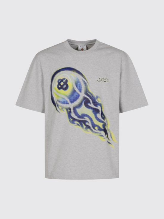 26SS 카사블랑카 반팔 티셔츠 MSP26JTS044 02 Multicolor - CASABLANCA