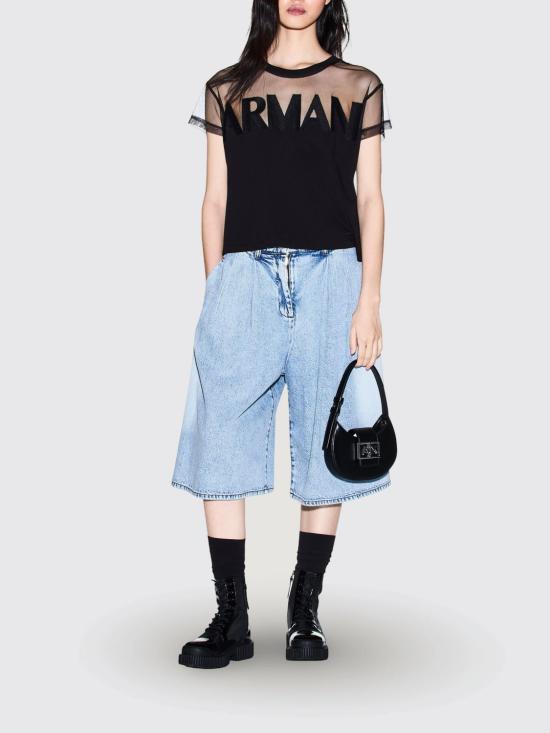 26SS 알마니 반팔 티셔츠 XW002332AF10356 UC001 Black - ARMANI