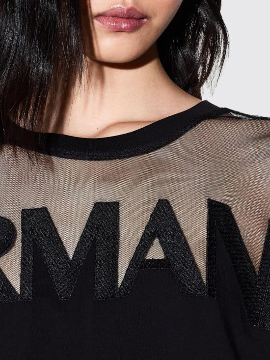 26SS 알마니 반팔 티셔츠 XW002332AF10356 UC001 Black - ARMANI